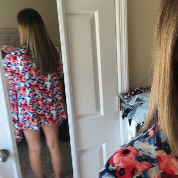 Red and blue kimono - Picture 4 of 6